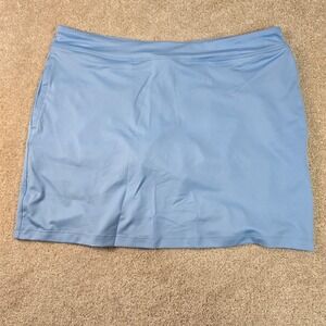 Puma Girls Knit Skirt Day Dream Blue Athletic Skort XL 15-16Y 539787 03 NEW